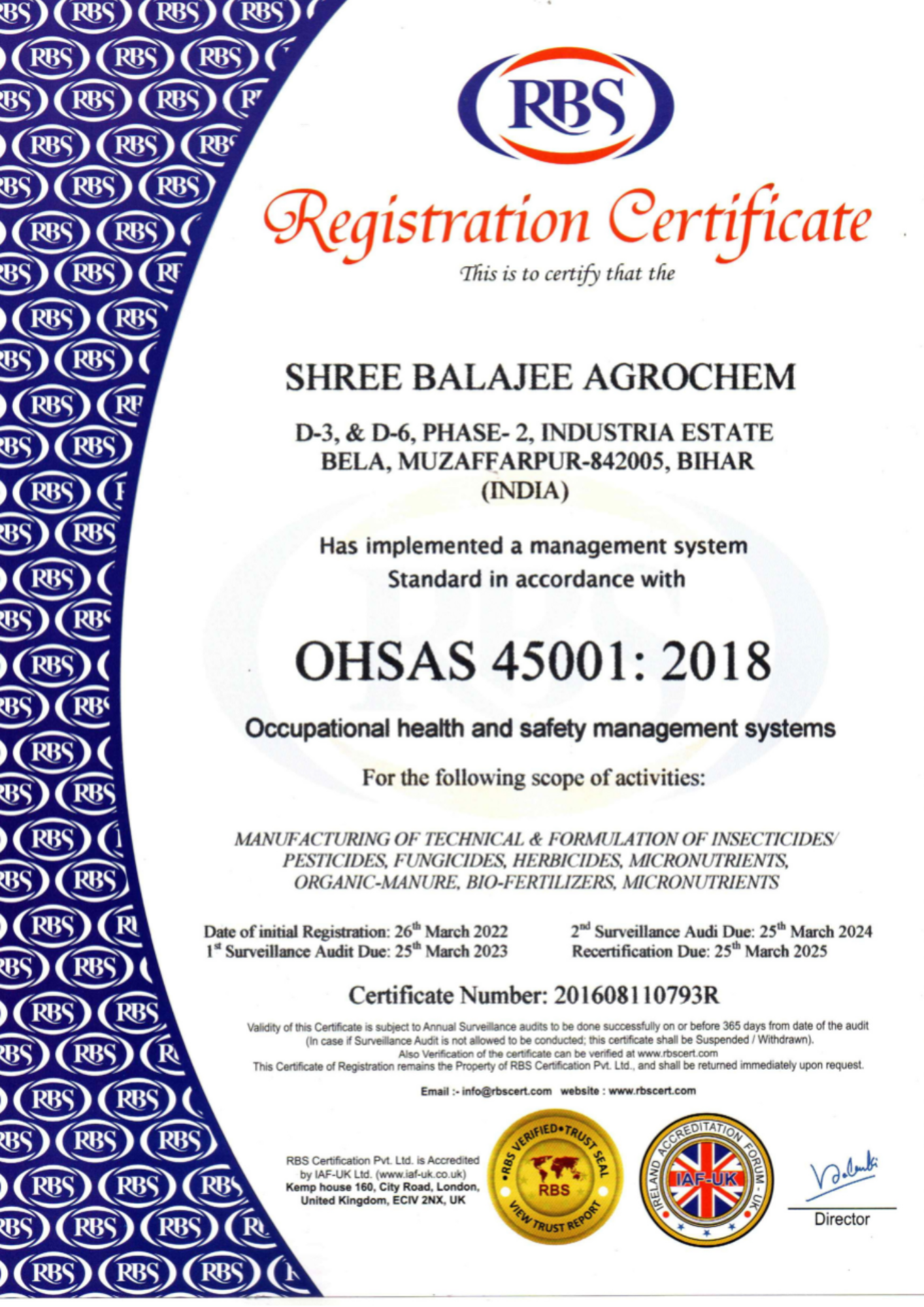 SHREE BALAJEE AGROCHEM 45001 NEW.pdf